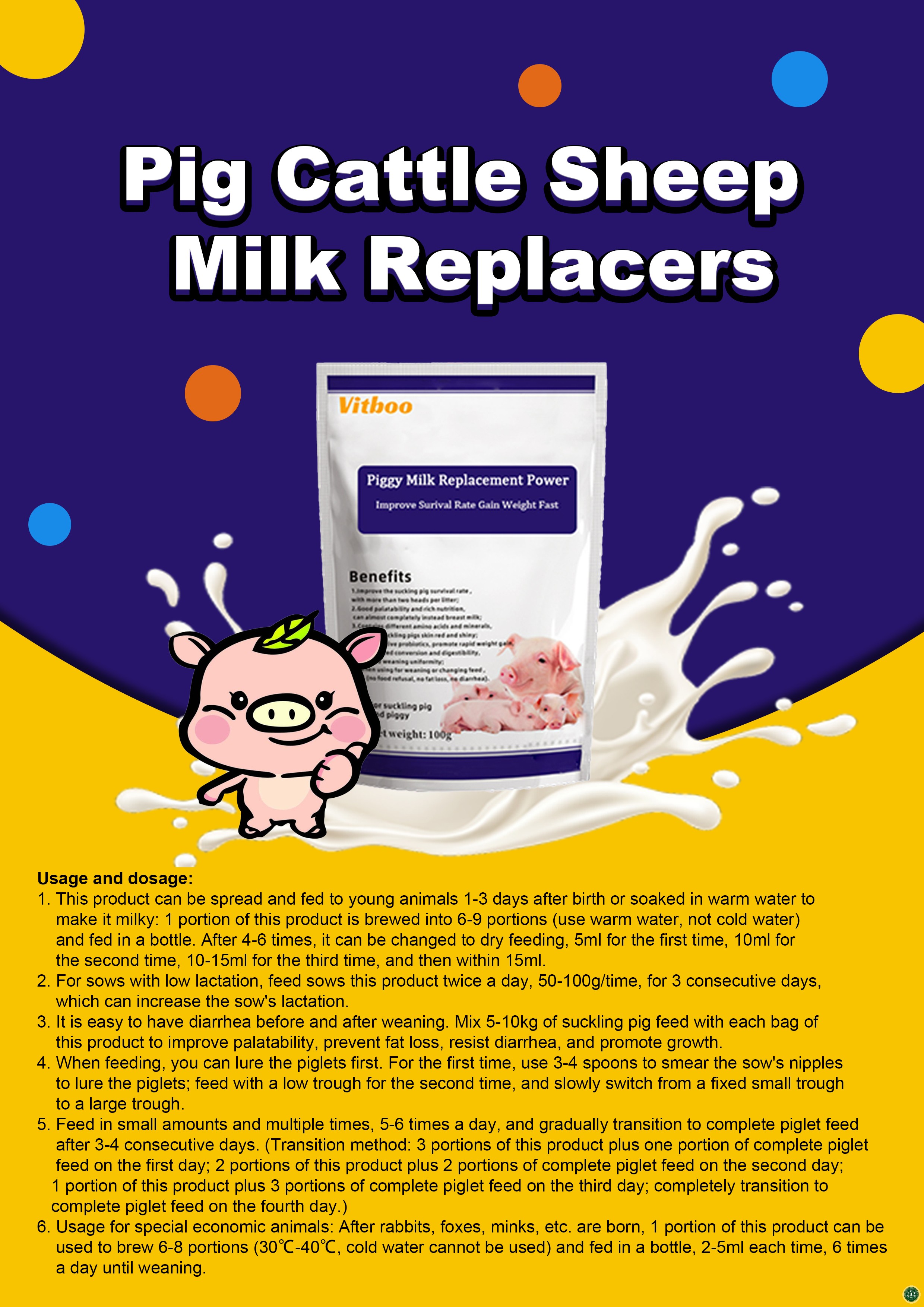 Calf Milk Replacer 20kg — view 3